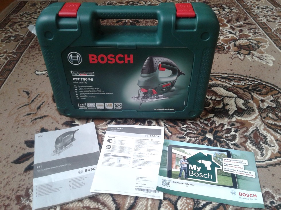 немного о лобзике BOSCH PST 750 PE - Обзор товара Лобзик Bosch PST 750 ...