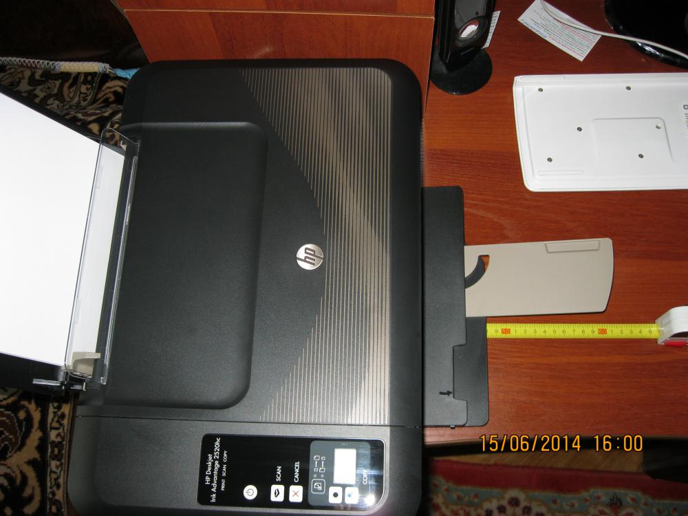 Hp deskjet 2520hc ошибки