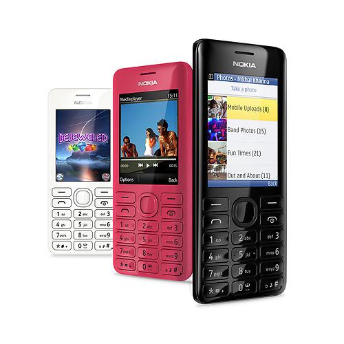 nokia 206 black colour