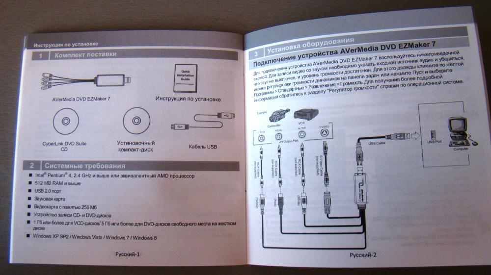 Карта видеозахвата avermedia dvd avermedia ezmaker 7