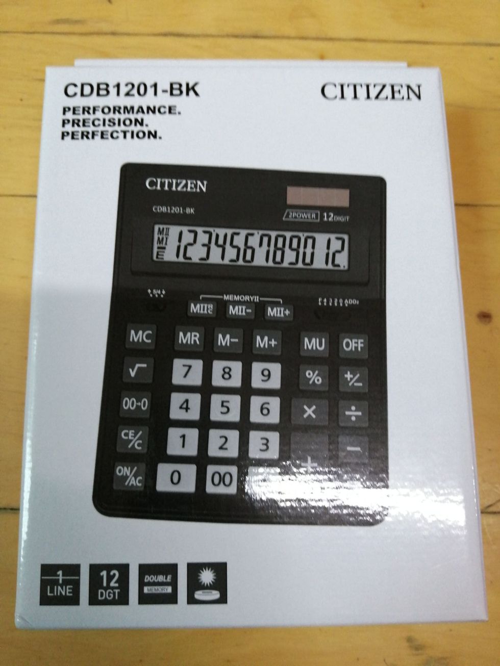 Обзор товара калькулятор Citizen CDB1201BK, 12-разрядный, черный (1111713)  в интернет-магазине СИТИЛИНК