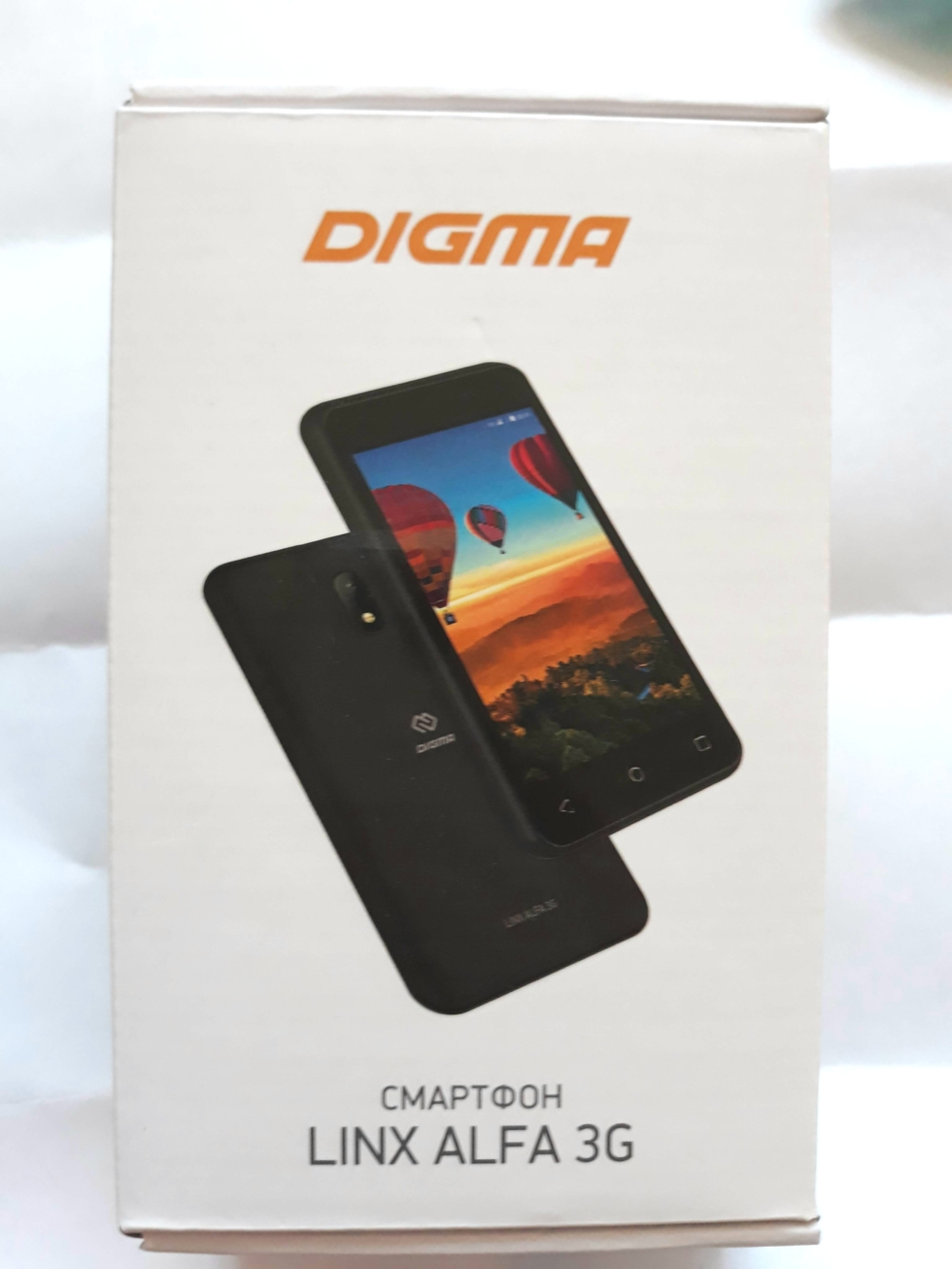 Обзор товара смартфон Digma Linx Alfa 3G, черный (1064080) в  интернет-магазине СИТИЛИНК