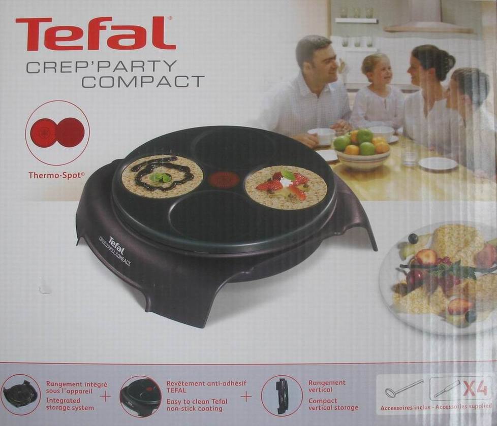 Блинница электрическая Tefal со сменными БЛОКАМИ