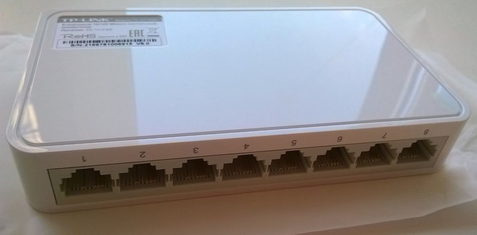 Характеристики Коммутатор TP-Link TL-SF1008D 8x100Mb неуправляемый (555370) смотреть в СИТИЛИНК