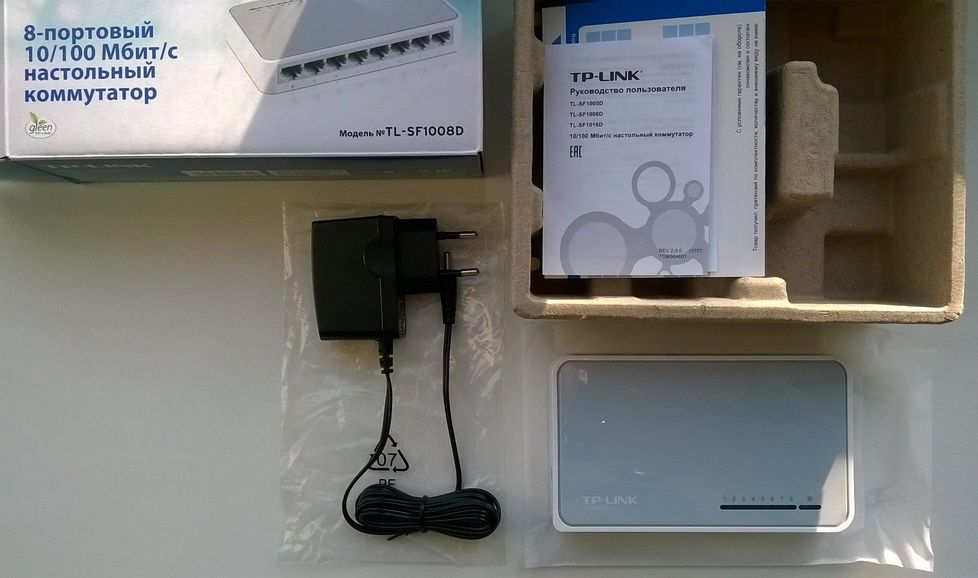 Характеристики Коммутатор TP-Link TL-SF1008D 8x100Mb неуправляемый (555370) смотреть в СИТИЛИНК