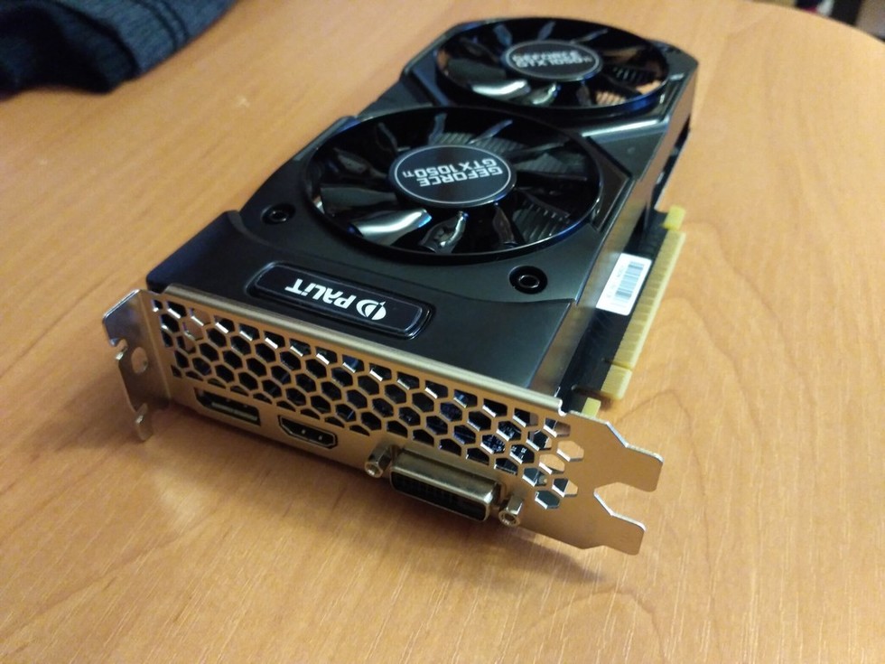 Palit 1050 ti dual обзор