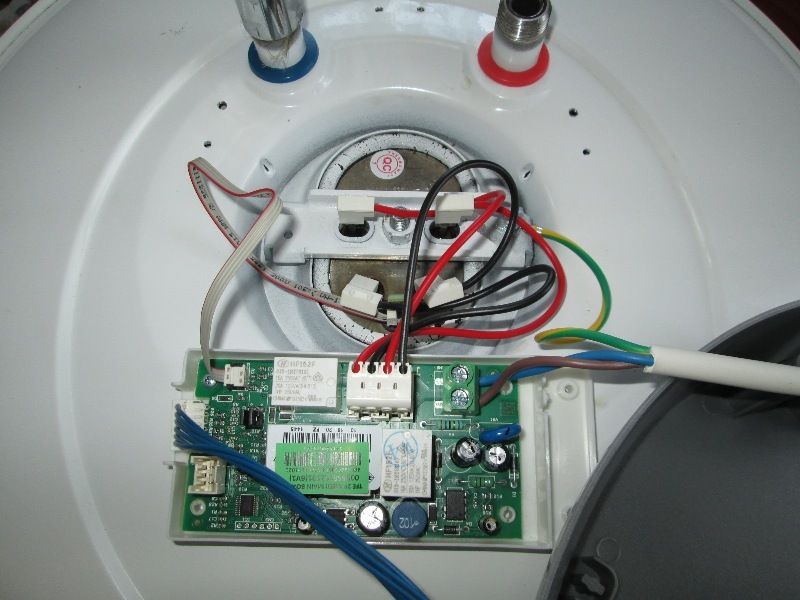 Схема подключения тэна водонагревателя аристон