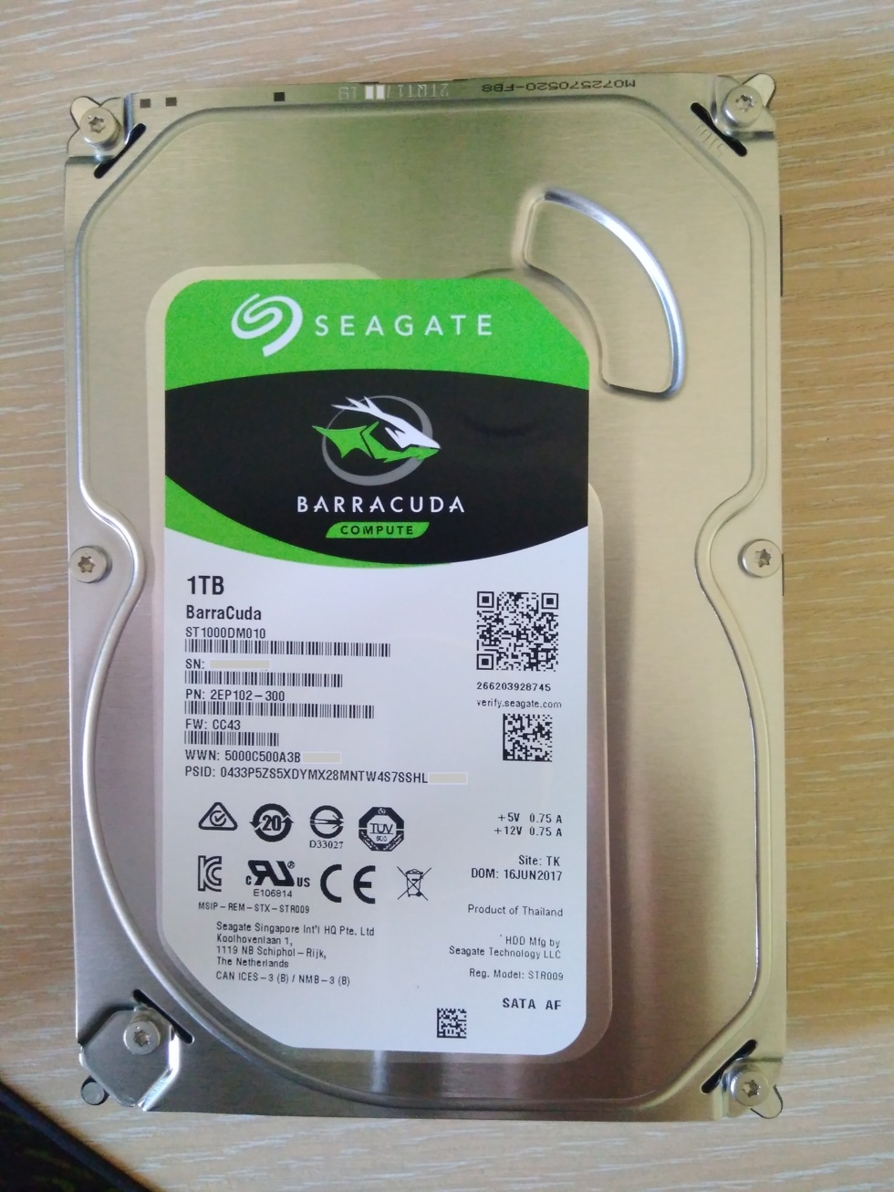 Жесткий диск seagate barracuda