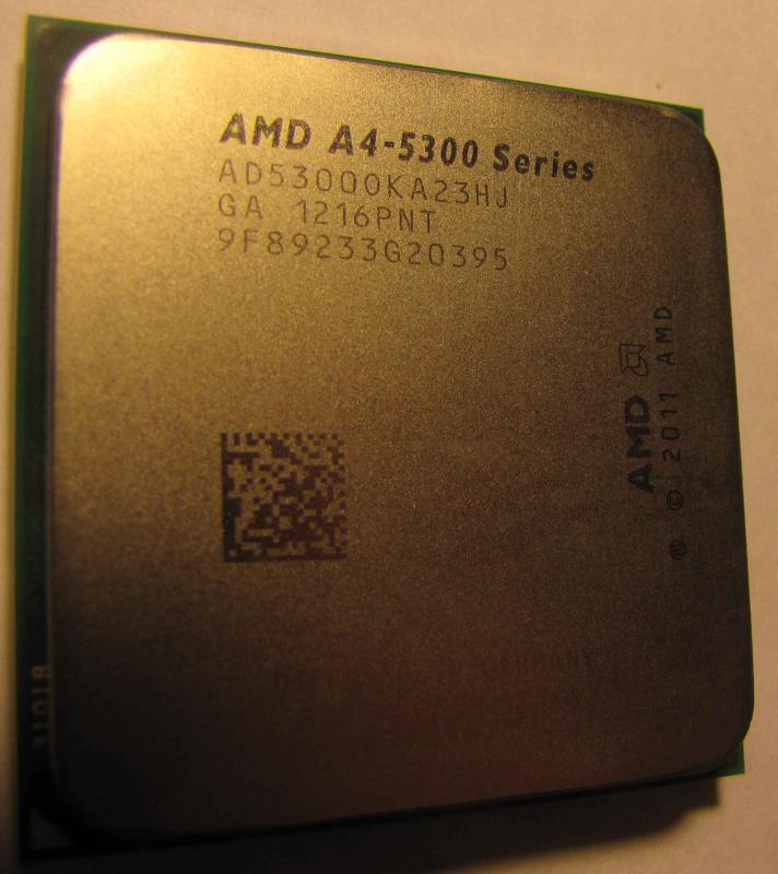 Amd a4 5300 какой сокет