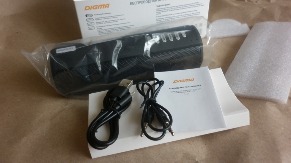 Как разобрать колонку digma