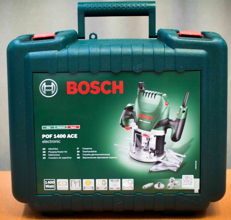 Фрезер BOSCH POF 1400 ACE – обзор товара Фрезер Bosch POF 1400 ACE  [060326c820] - СИТИЛИНК