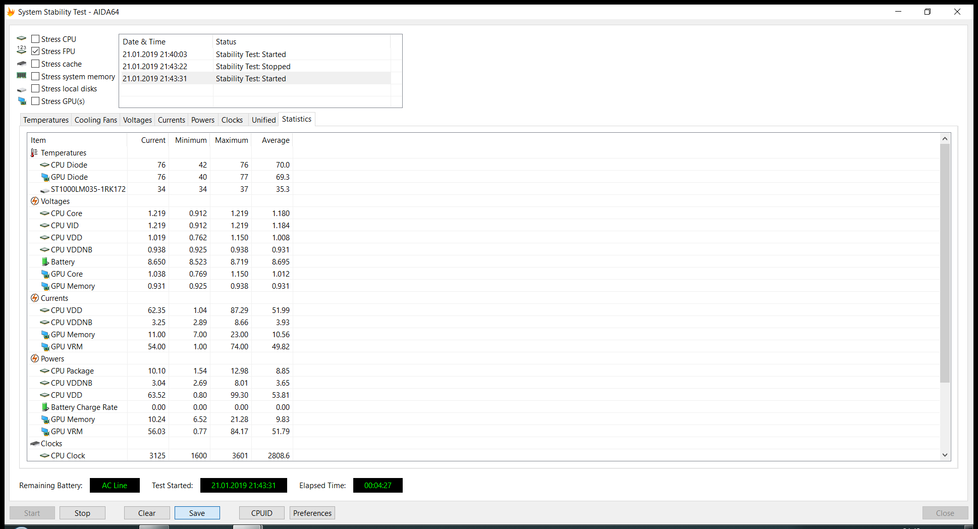 Problem 5003 will not perform. Problem 5003 will not perform