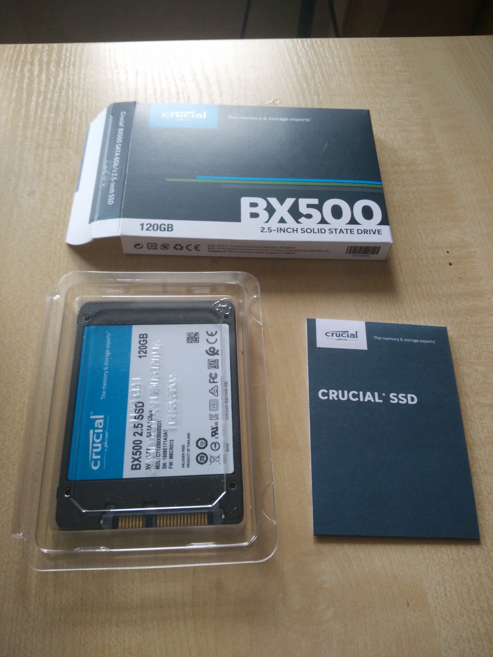 Ssd накопитель crucial bx500