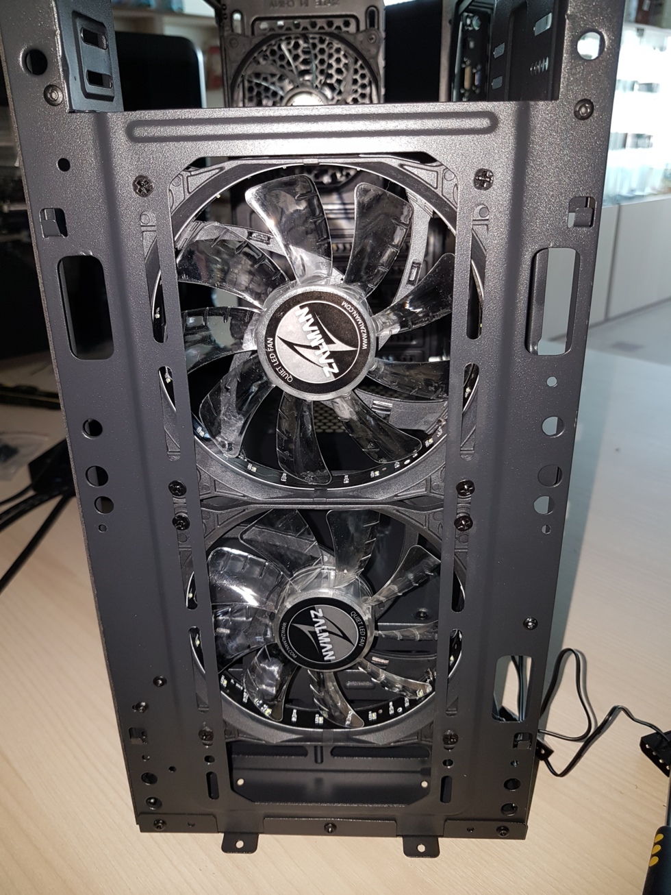 Как разобрать корпус zalman