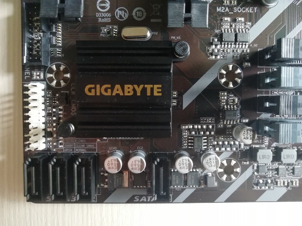 Gigabyte b450m схема