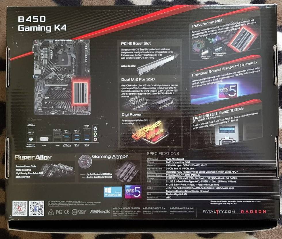 Rabochaya Loshadka S Vozmozhnostyu Razgona Po Priyatnoj Cene Probuem S Ryzen 5 1600 Obzor Tovara Materinskaya Plata Asrock B450 Gaming K4 Ot Ivan V Internet Magazine Sitilink Moskva