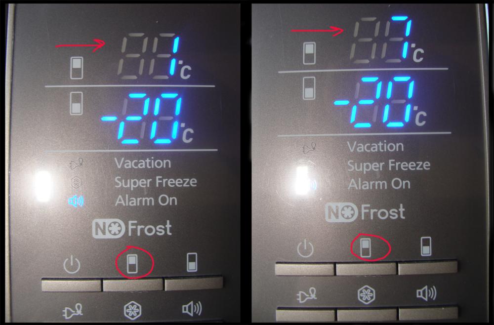 Температура в холодильнике no frost. Табло холодильника самсунг ноу Фрост. Панель управления холодильника самсунг ноу Фрост. Дисплей холодильника самсунг rl40 расшифровка. Samsung RL-52 TEBSL.