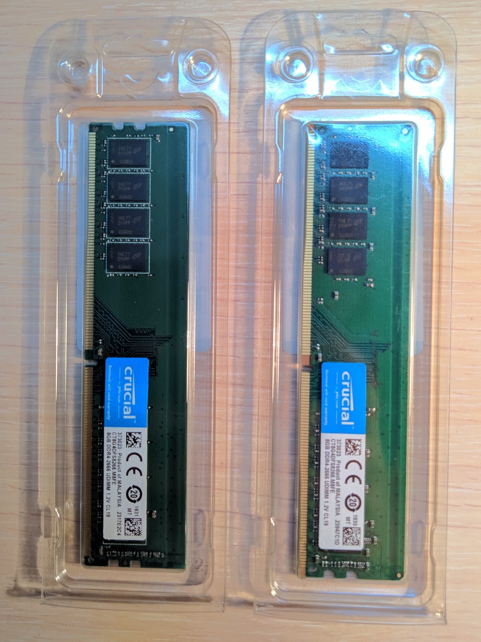 8GB DDR4 2666 от Crucial на чипах Micron – обзор товара