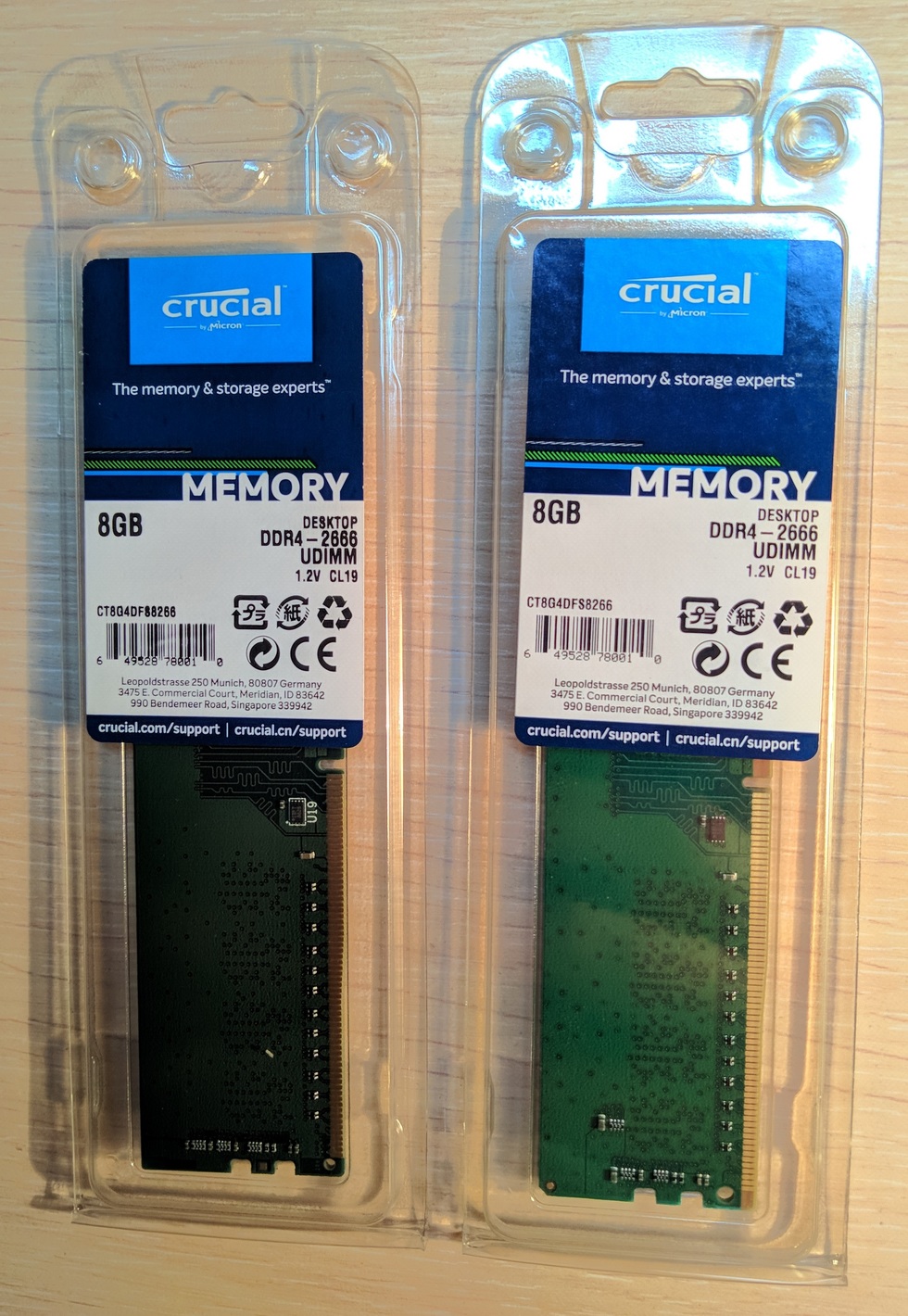 8GB DDR4 2666 от Crucial на чипах Micron – обзор товара