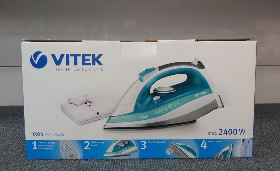 Как разобрать утюг витек 2400w Обзор утюга Vitek vt1264 - обзор товара Утюг Vitek 1264-VT-02, 2400Вт, бирюзовый